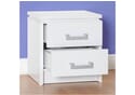 Seconique Charles 2 Drawer Bedside Chest