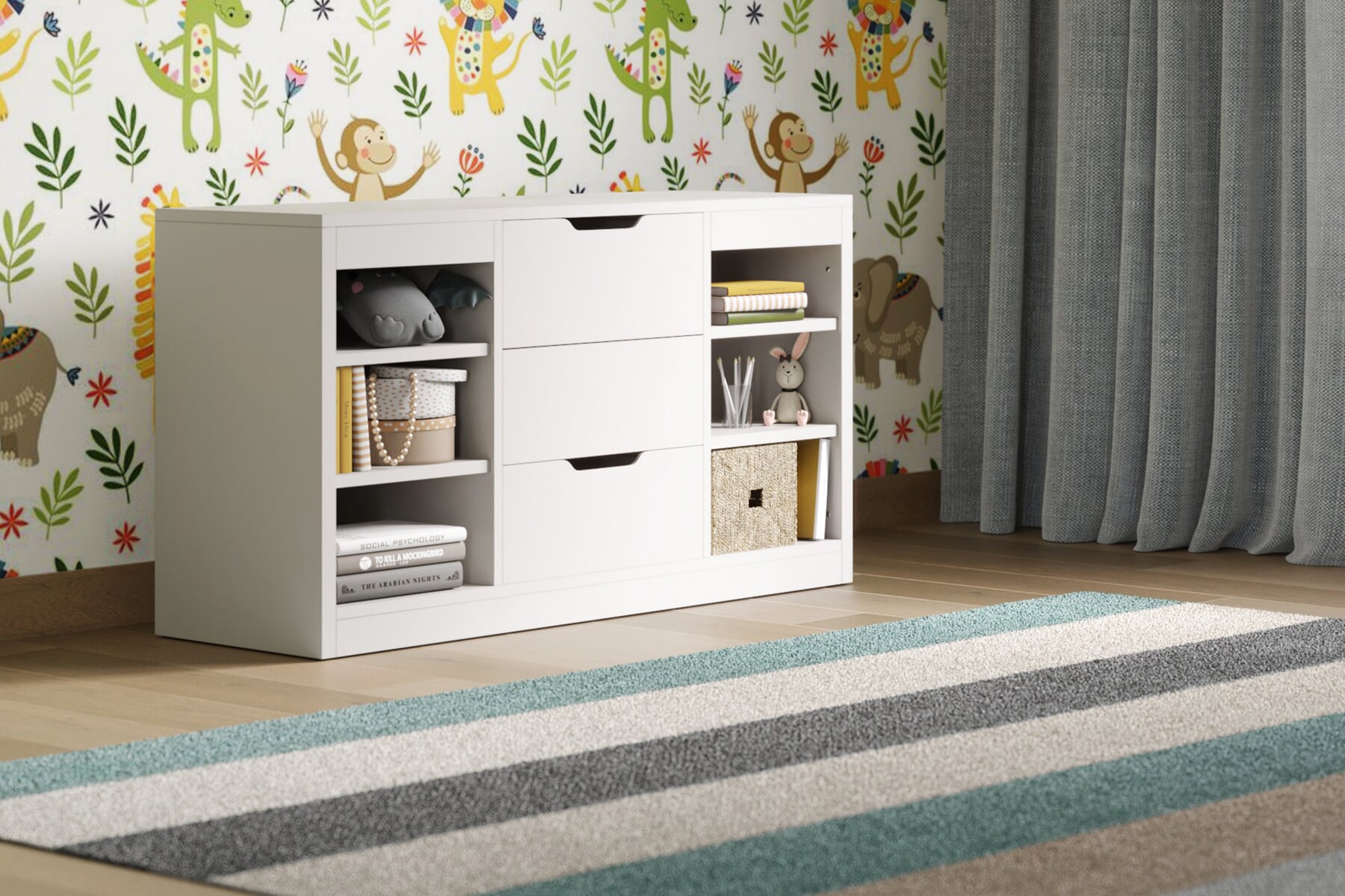 Flair furnishings store charlie mid sleeper