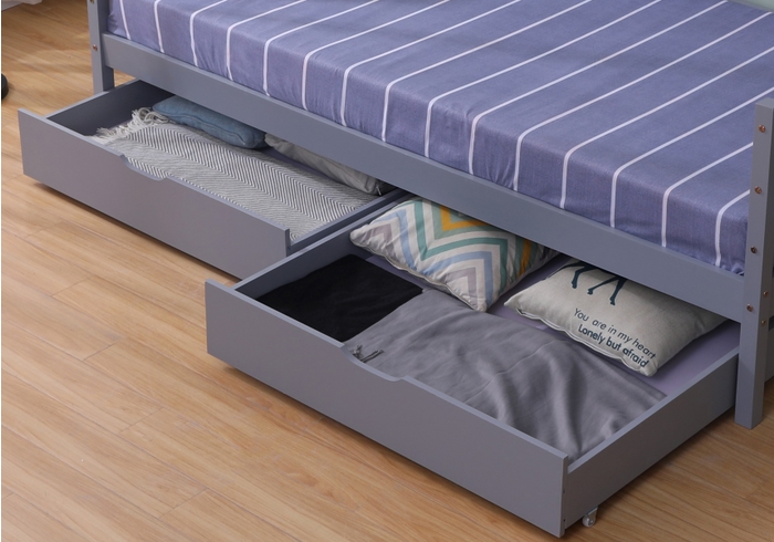 Flair Furnishings Cloud Under-Bed Drawer -Grey
