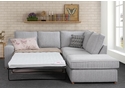 Sweet Dreams Clyde Corner Sofa Bed available in silver grey and charcoal choice of left or right hand facing layout sleeps 2 sturdy hardwood build