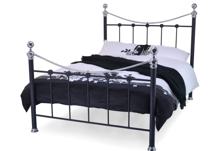 Metal Beds Ltd Cambridge Bed Frame, Metal Bedsteads King Size Uk