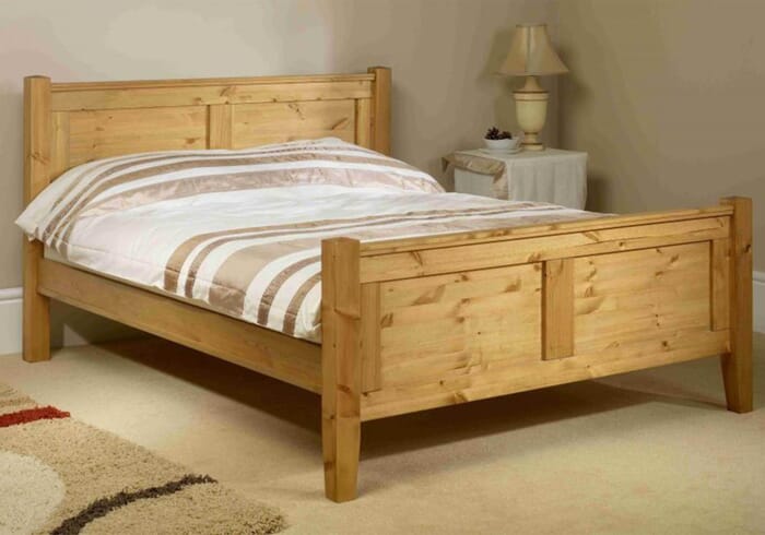 Friendship Mill Coniston High Footend Wooden Bed Frame