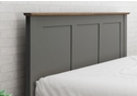 Flintshire Furniture Conway Grey & Smoked Oak Bed Frame