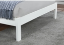Flintshire Furniture Conway White & Light Oak Bed Frame