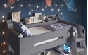 Flair Cosmic Storage Sleeper Bed Grey