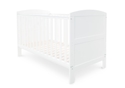 Ickle Bubba Coleby Classic Cot Bed White finish slatted base