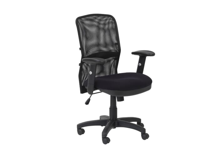 Alphason Dakota Mesh Back Office Chair Black