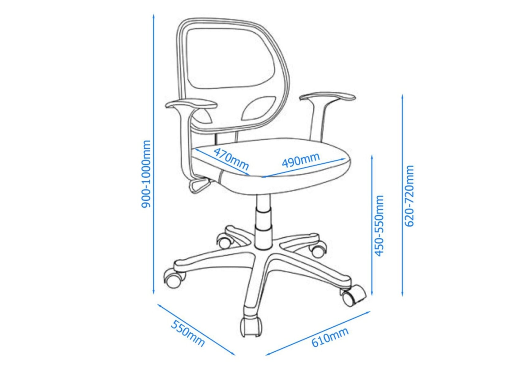 alphason davis office chair