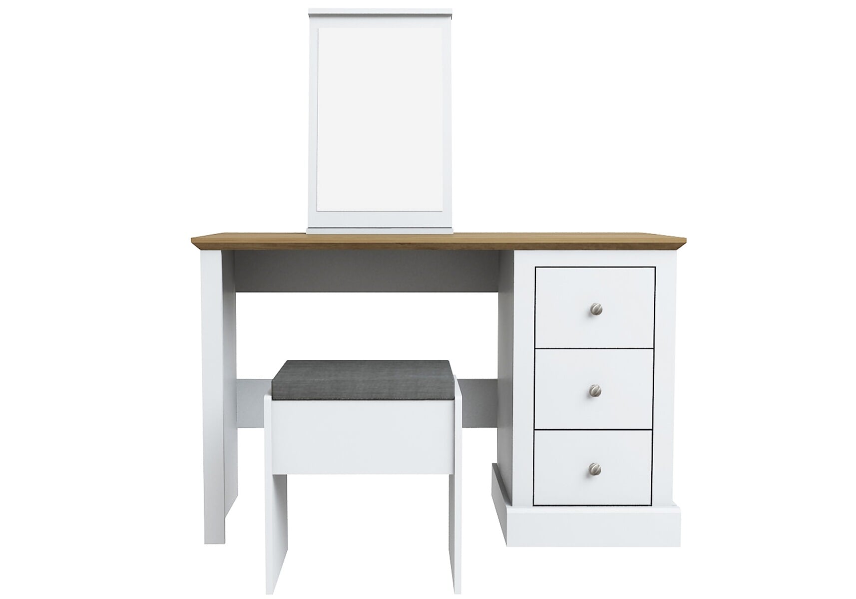 White and oak 2024 dressing table