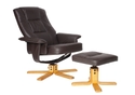 Alphason Drake Reclining Chair with Footstool Set