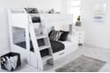 Flair Furnishings Flick Triple Bunk bed White