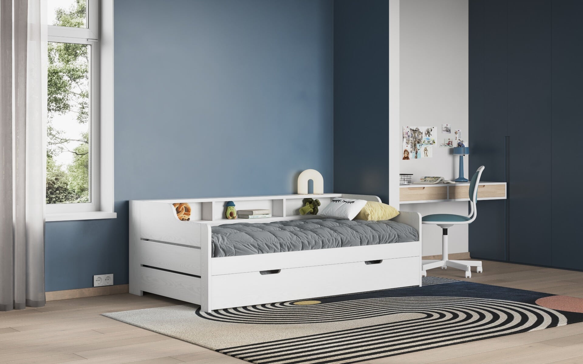 Bamboo daybed outlet with trundle