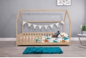 Flair Pine Wooden Explorer Playhouse Bed With Rails