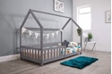 Flair Grey Wooden Explorer Playhouse Bed With Rails