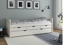 Noomi Tomas Captain Bed -White (FSC-Certified)