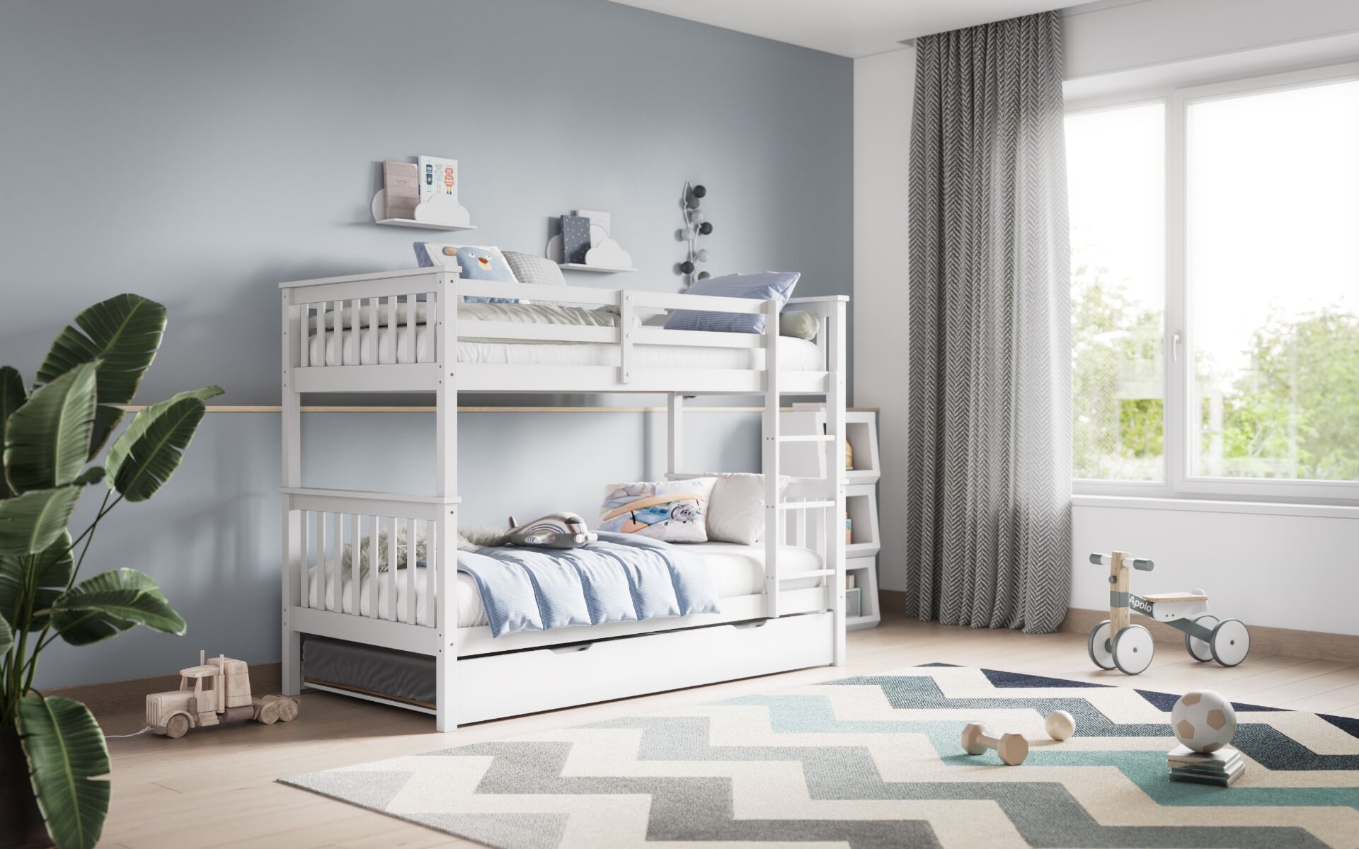 Trundle cot bed sales