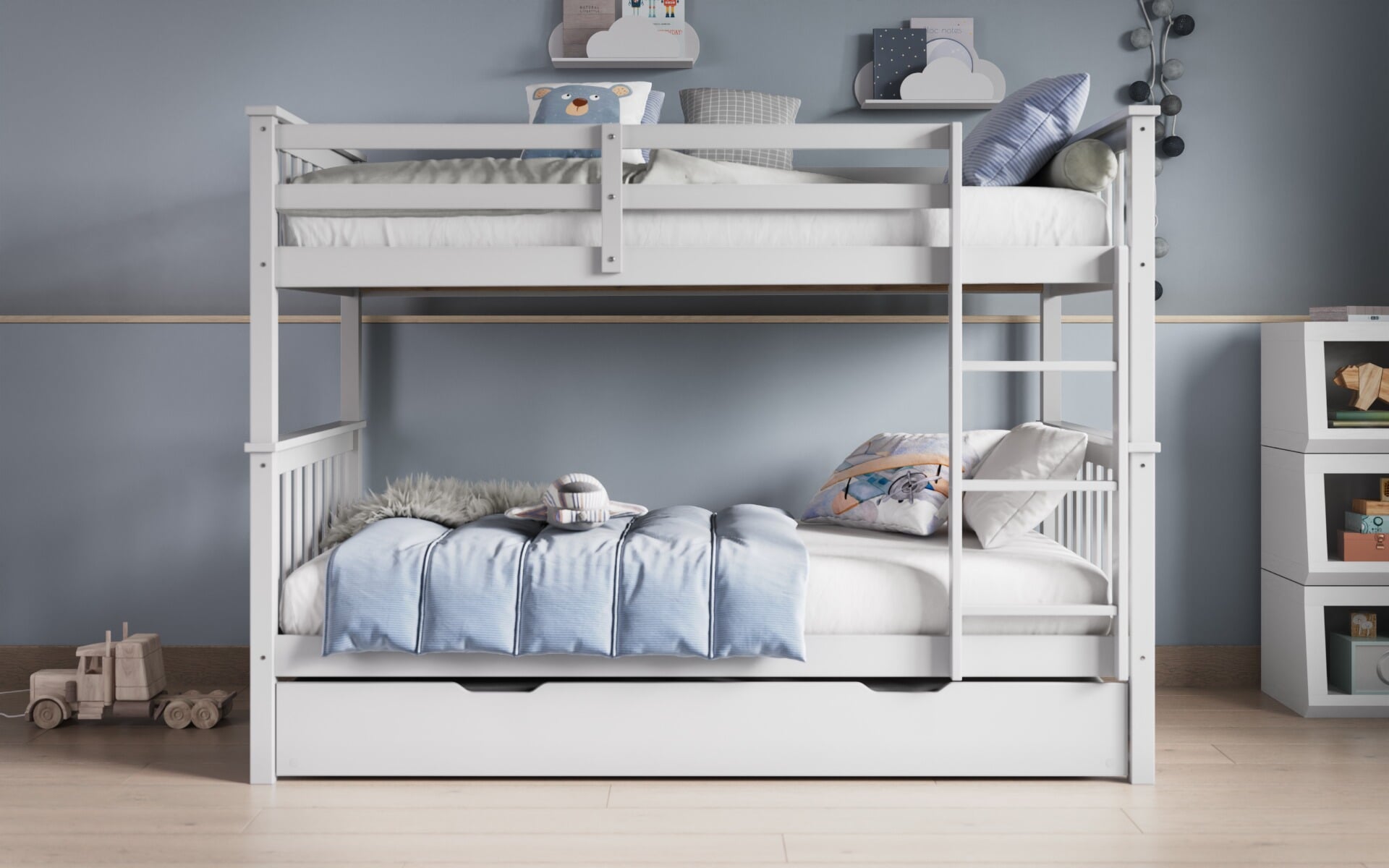 Wood bunk beds that deals can be separated