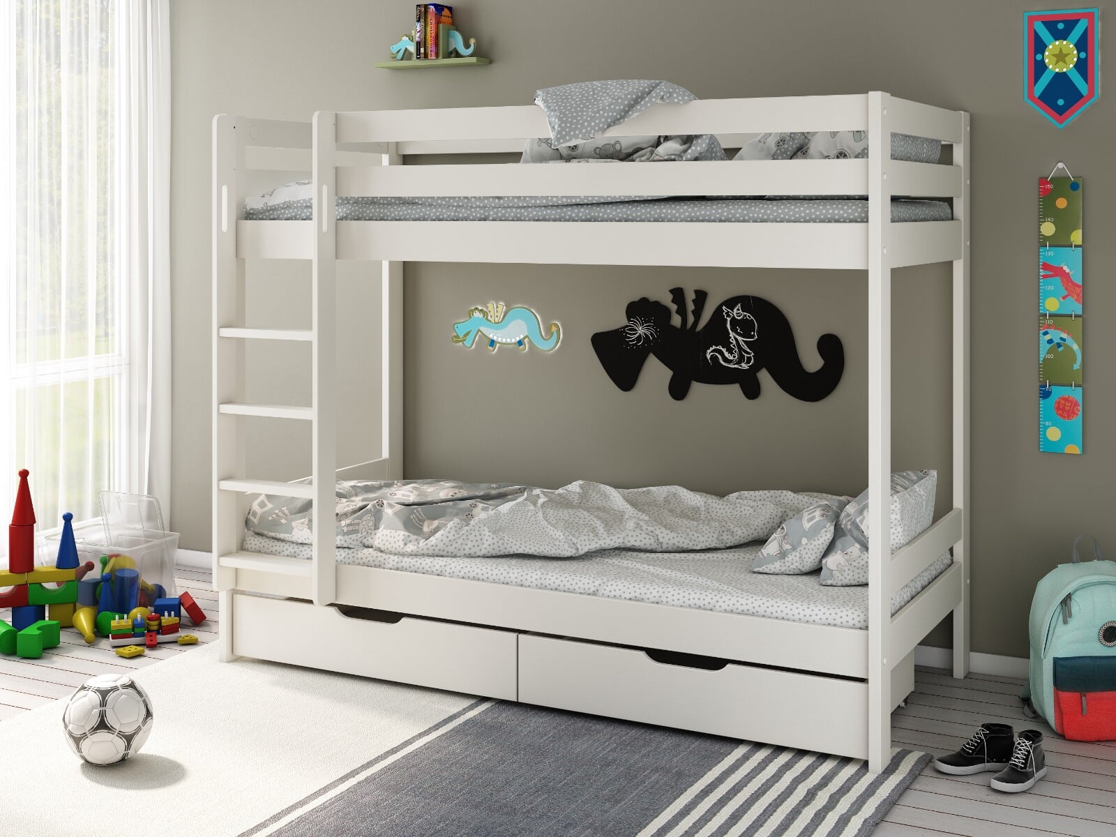 bunk beds for adults with mattresses included