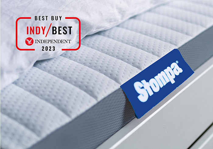 Stompa S Flex Airflow Mattress Foam mattress available in single small double double and single continental sizes