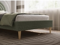 Flair Ava Boucle Fabric Single Bed