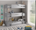 Noomi Triple Stak Solid Wood Bunk Bed (FSC-Certified)
