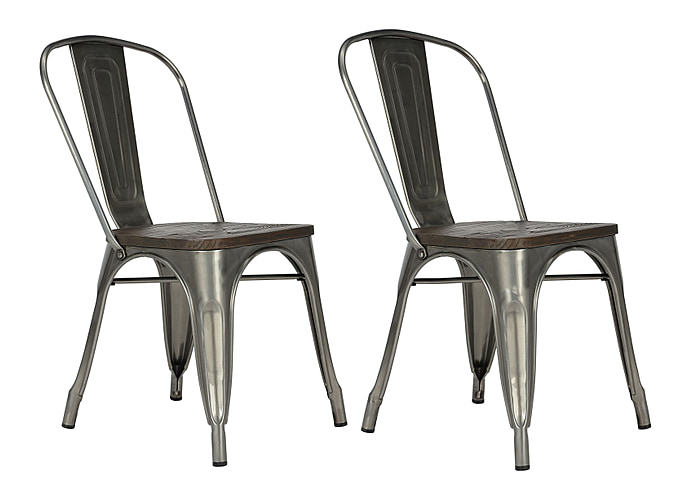 Dorel Fusion Metal Dining Chair (Set of 2)