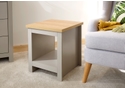 GFW Lancaster Side Table With Shelf