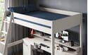 Noomi Tera Solid Wood Small Double Gaming High Sleeper (FSC-Certified)