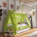 Mathy By Bols Tent Cabin Bed With Trundle Drawer