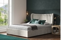 Emporia Beds Harcourt Velvet Ottoman Light Grey
