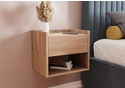 GFW Harmony Wall Mounted Pair of Bedside Tables