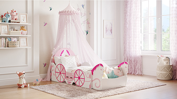 Kidsaw Horse & Carriage Toddler Bed