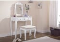 GFW Heart Design Dressing Table And Stool Set