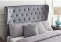 Flintshire Furniture Holway Grey Fabric Ottoman Bed Frame