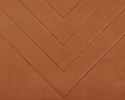 LPD Islington Orange Velvet Fabric Bed Frame