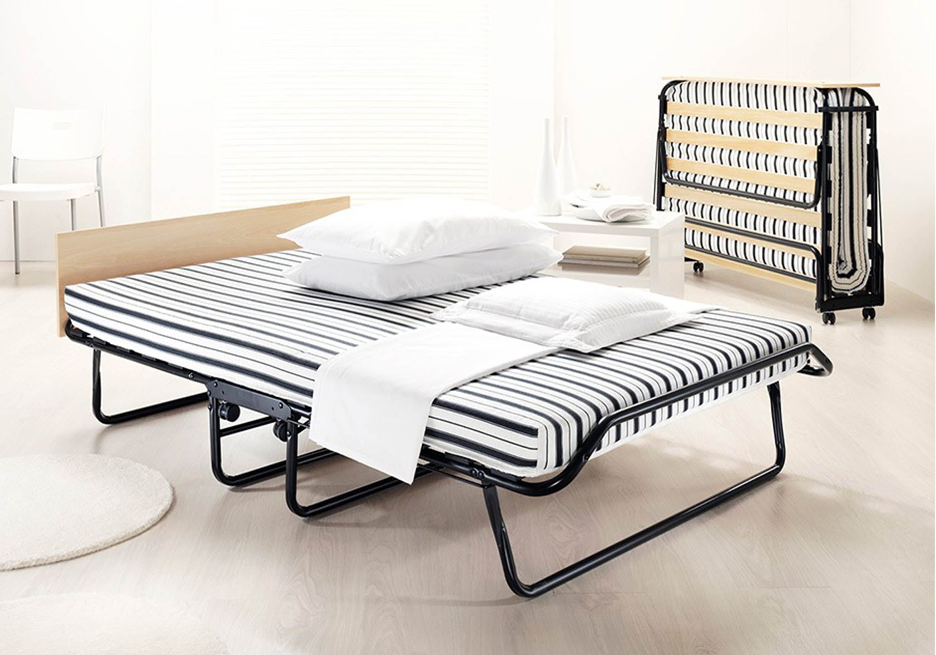 jubilee single folding guest bed with airflow mattress