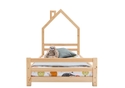 Flair Juni Solid Wood Single Bed -Pine
