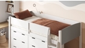 Flair Loop Midsleeper Bed Storage Set
