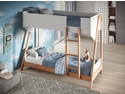 Flair Manila Bunk Bed White And Oak