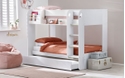 Julian Bowen Mars Bunk Bed with Trundle and Shelf