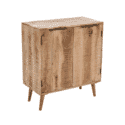Indian Hub Surrey Solid Wood Drinks Cabinet/Sideboard