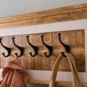 Indian Hub Alfie Wood Hook/Coat Hanger Wall