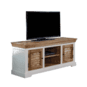Indian Hub Alfie TV Cabinet Solid Mango Wood