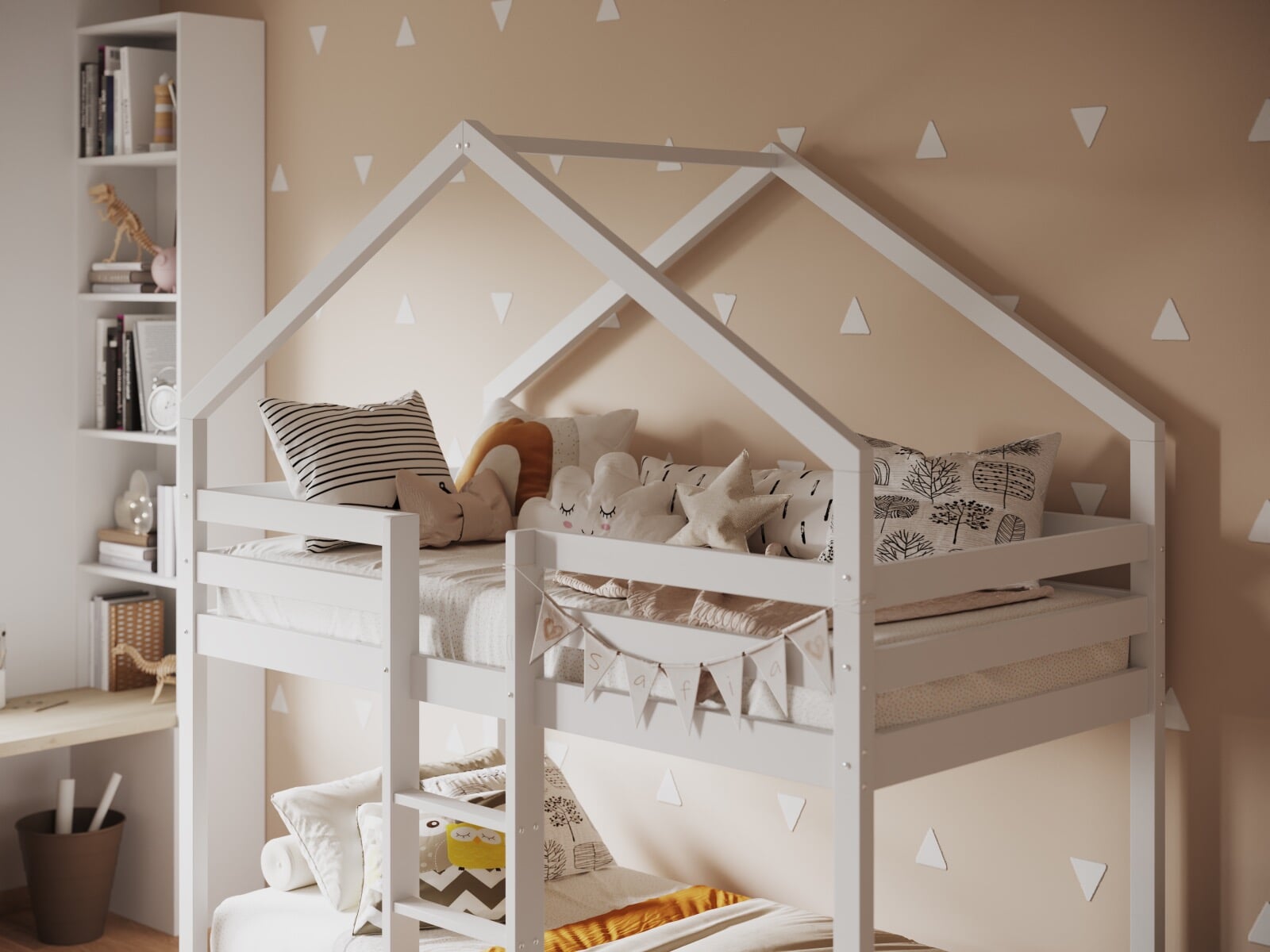 Flair Nest House Bunk Bed Bed Kingdom