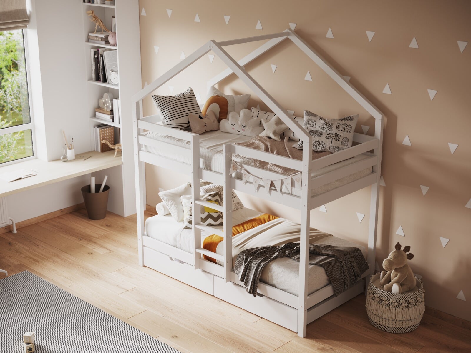 Bunk cheap beds house