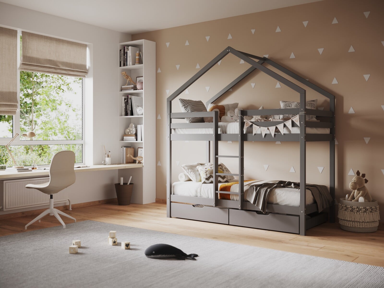 Bunk beds at top house and home