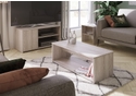 GFW Newlyn Living Room Set Modern style comprises of a tv unit, lamp table and coffee table available in grey oak or oak