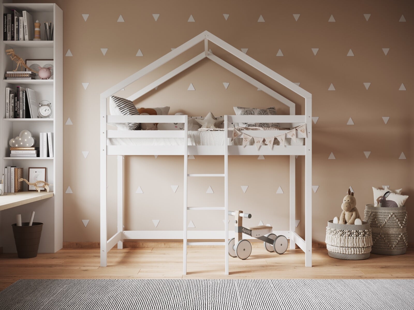 White on sale treehouse bed