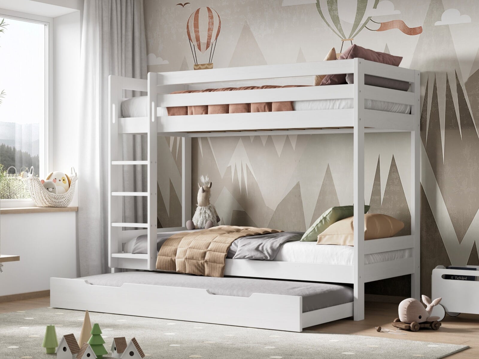 Twin bunk outlet mattress size