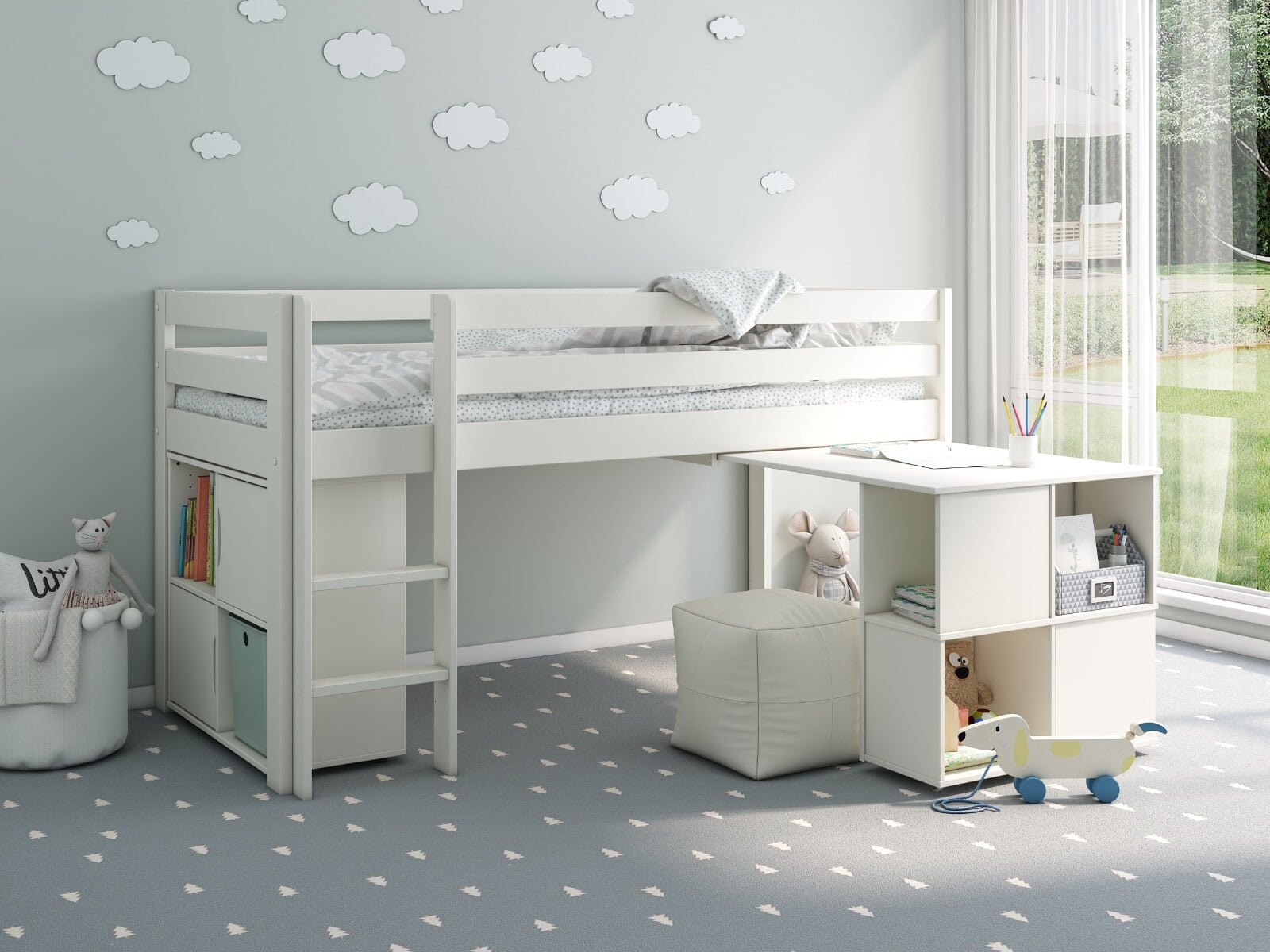 Midi cabin hot sale bed